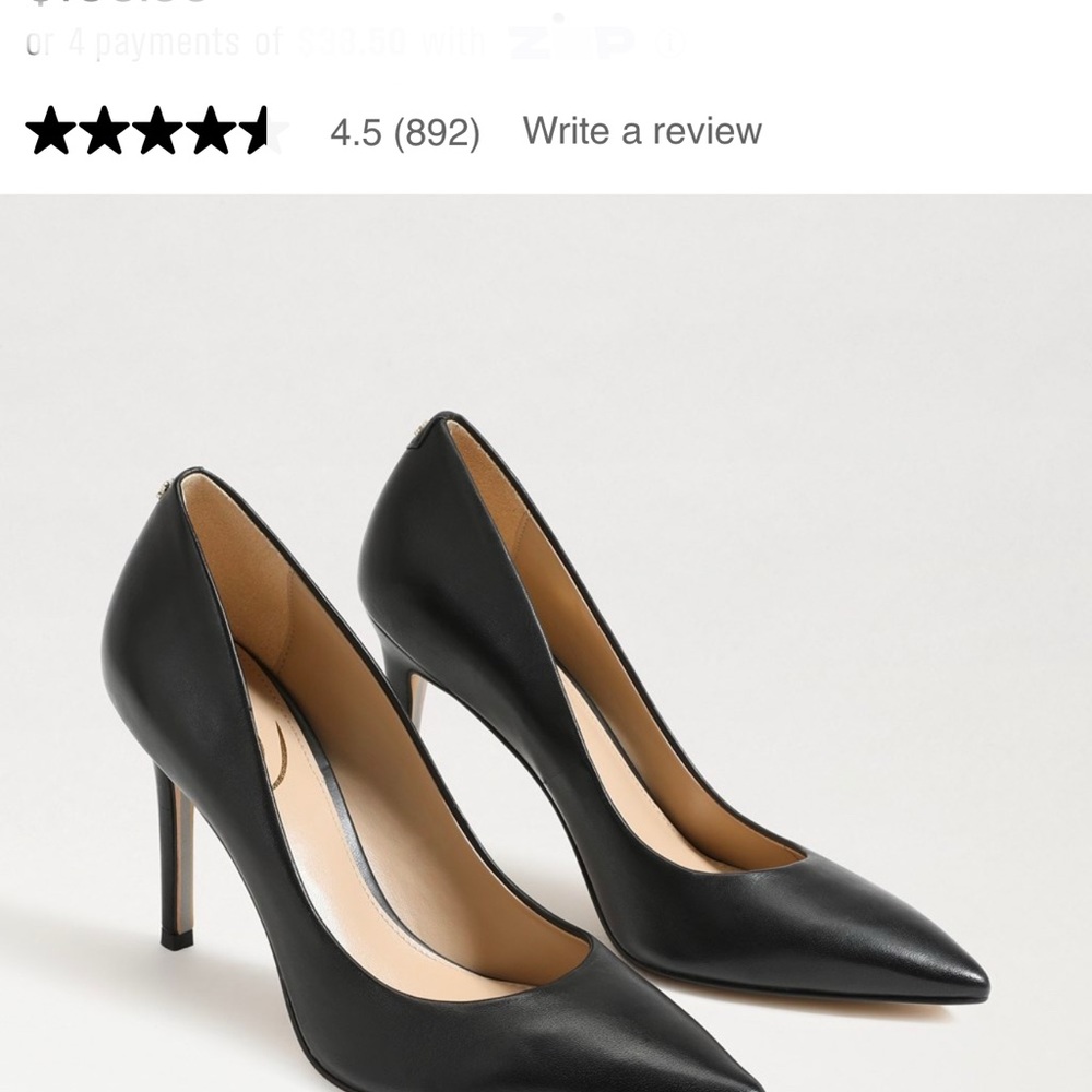 HAZEL POINTED TOE PUMP in 8.5 wide